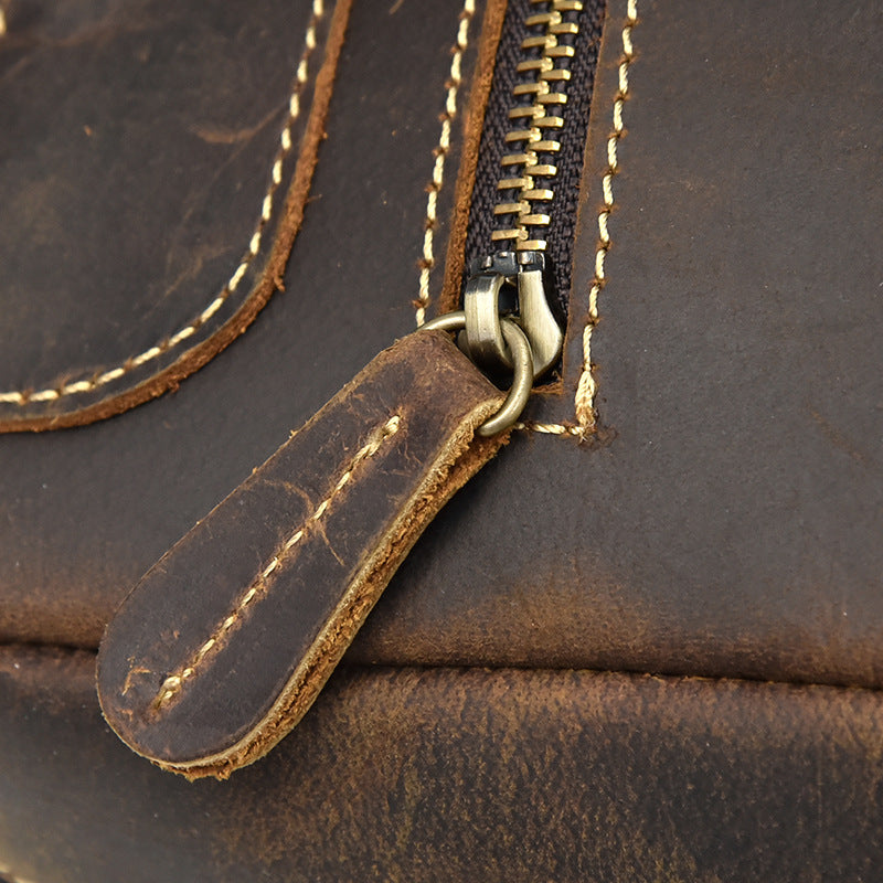 Nathan | Waterproof backpack made of Genuine Leather