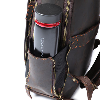 Andrew | Genuine Leather Laptop Backpack for Work