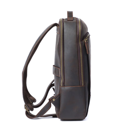 Andrew | Genuine Leather Laptop Backpack for Work