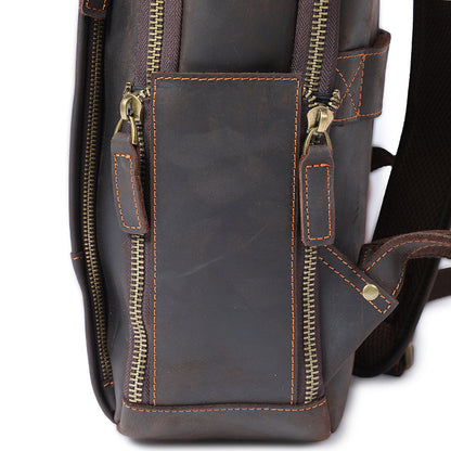 Andrew | Genuine Leather Laptop Backpack for Work