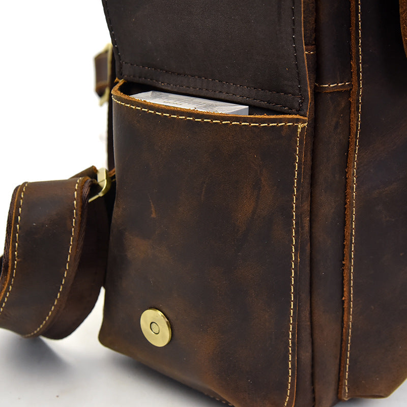 Nathan | Waterproof backpack made of Genuine Leather