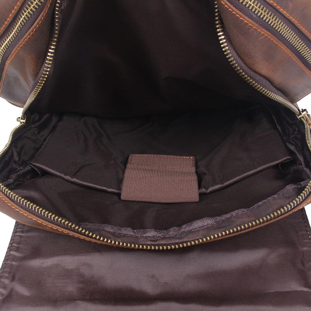 Robert | Sturdy travel backpack made of Genuine Leather