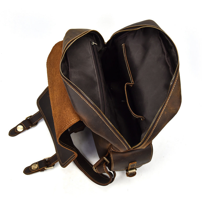 Nathan | Waterproof backpack made of Genuine Leather
