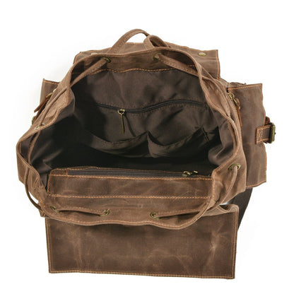 Brian | Canvas backpack with lots of space