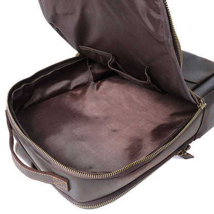 Andrew | Genuine Leather Laptop Backpack for Work