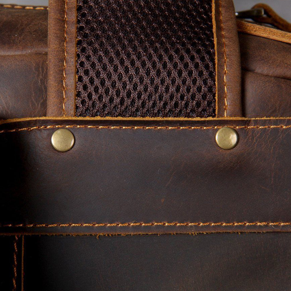 Jason | Genuine Leather backpack for everyday use