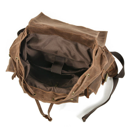 Brian | Canvas backpack with lots of space