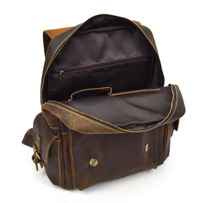 Nathan | Waterproof backpack made of Genuine Leather