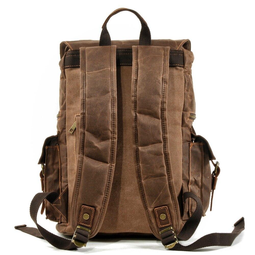 Brian | Canvas backpack with lots of space
