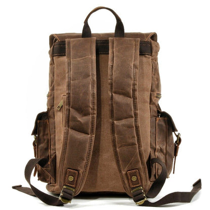 Brian | Canvas backpack with lots of space
