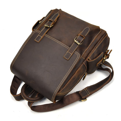 Nathan | Waterproof backpack made of Genuine Leather